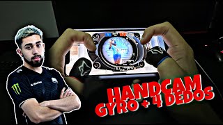 HANDCAM FULL GIROSCOPIO amp HUD 4 DEDOS  PUBG MOBILE [upl. by Idelia690]