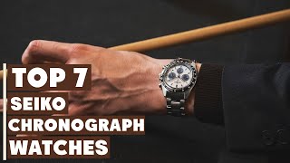 The 7 Best Seiko Chronograph Watches for Collectors and Enthusiasts [upl. by Bland]