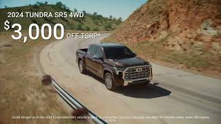 Special Offers On the 2024 Tundra at Bill Wright Toyota [upl. by Harsho615]