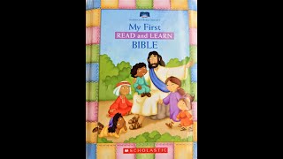 My First Read and Learn Bible Read Aloud Childrens Bible Kids Bible 9 Bible Stories [upl. by Woodhead490]