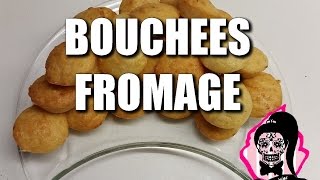 Recette BOUCHEES au FROMAGE facile [upl. by Ahseat]