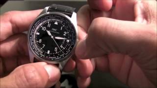 IWC Pilots Watch Worldtimer Review [upl. by Anigroeg]