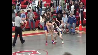 Whoifwhat  Bradshaw2024 wrestling tournament semifinal 108 lbs [upl. by Ahsil]