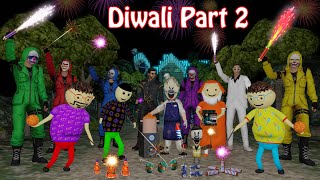 Gulli Bulli In Diwali Part 2  Diwali Ke Patakhe  Happy Diwali  Gulli Bulli  Make Joke Of Horror [upl. by Aisac]