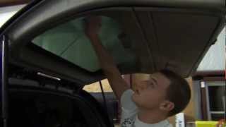 How to remove window tint  Rear Window  For Beginners [upl. by Nylrehc]