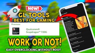 GL Tools No Root High Graphics Easy Overclocking Android Device without root Free Fire [upl. by Colleen430]