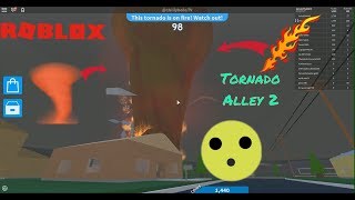 FIRENADO Roblox Tornado Alley 2 [upl. by Hauser393]