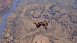 Red Dead Redemption SuperMan Glitch 10 Times Higher [upl. by Madella]