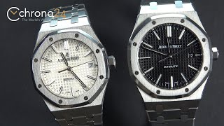 Audemars Piguet ROYAL OAK 37mm vs 41mm  Chrono24 [upl. by Zebulon]