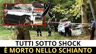 Tutti in Lacrime È Morto in un Drammatico Incidente Italia Sotto Shock [upl. by Ratna907]