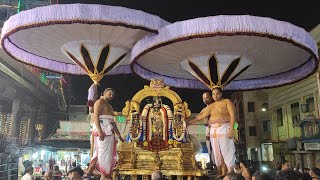 Sathumurai  Sri Parthasarathy Swamy Dharmadhipeedam amp Swamy Manavalamamunigal Thanga Kedayam [upl. by Nonnad]