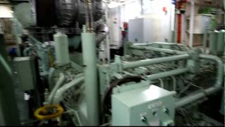 Engine room of the Collaroy Manly Ferry [upl. by Grimaldi]