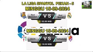 REAL SOCIEDAD VS REAL MADRID MATCH WEEK 4 LA LIGA SPAIN [upl. by Efthim]