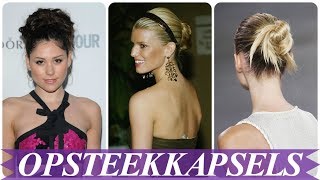 Kapsels trend 2018 opgestoken [upl. by Moraj]