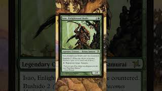 MTG Ranking All Legends Day 575  Isao Enlightened Bushi mtg [upl. by Aibsel]