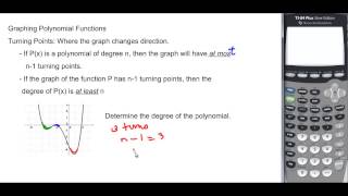 122431 Graphing Polynomial Functions [upl. by Awad]