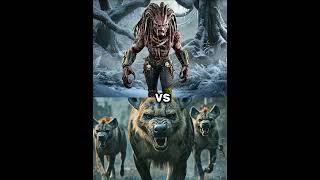 Predator vs Hyena vs Gaint Creatures Godzilla Wendigo King Kong Werewolf Dragon zombie alien [upl. by Adnilak]