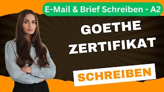 A1 German Exam 2024 Start Deutsch Goethe Zertifikat A1 Email Brief schreiben mit Beispiele [upl. by Ellen]