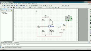 Hartley Oscillator circuit simulation on Multisim software [upl. by Zink]