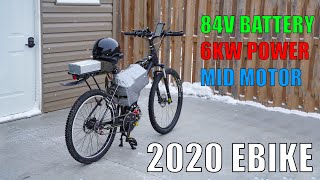 Custom eBike Build 2020  Overview amp Burnout [upl. by Bond]