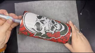 Skull Roses and Weed Template  Tiktok Live 5624 [upl. by Kern]