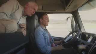 JeanClaude Van Damme in Volvo Trucks THE EPIC SPLIT [upl. by Gabbie]