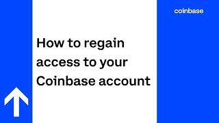 How to regain access to your Coinbase account [upl. by Gnat546]