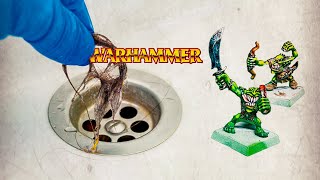 Rescuing Warhammers BEST MINIS in a Hotel Bathroom [upl. by Naimerej463]