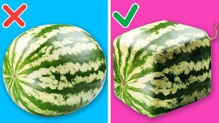 15 UNBELIEVABLY EASY WATERMELON HACKS [upl. by Yrek]