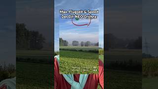 Die Flugzeit und Max Speed der DJI NEO Drohne werden Dir nicht gefallen djineo [upl. by Barby]