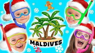 Vlad and Niki celebrate Christmas in the Maldives [upl. by Vivianne]