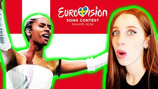 LETS REACT TO DENMARKS SONG FOR EUROVISION 2024  SABA quotSANDquot [upl. by Oninrutas]