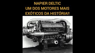 NAPIER DELTIC  CONHEÇAM UM DOS MOTORES MAIS EXÓTICOS DA HISTÓRIA [upl. by Ajax534]