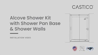 How to Install Foam Epoxy Shower Walls with RK3Designs [upl. by Etnomed]