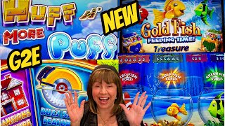 NEW Huff N More PuffLock it Link RichesGold Fish Feeding TimeG2e 2021 [upl. by Haley]