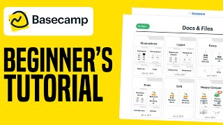 BASECAMP Tutorial For Beginners  How to Use Basecamp for CRM And More [upl. by Novat]