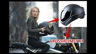 CrossHelmet X1 – The Future Of Motorcycle Helmets [upl. by Gracye]