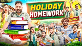 Holidays Homework  BakLol Video [upl. by Arianie]