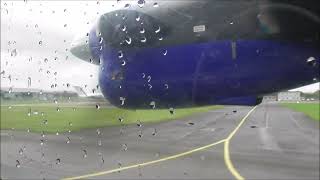 Loganair DHC6 Twin Otter Glasgow to Barra Outbund amp return flight [upl. by Sibie]