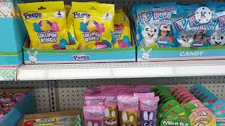 Name Brand Easter Candies Dollar Tree 🌳 Mike Ike Warheads Palmer Peeps 🐣 ASMR Shopping Sounds [upl. by Atekahs373]