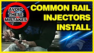 You Have Been Installing Your Common Rail Injectors Wrong Since Day 1  Installing Dodge Injectors [upl. by Eladroc]