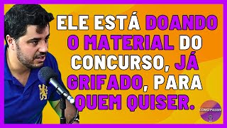 Ele resolveu Doar o Material do Concurso Público para Quem Precisa [upl. by Kacerek]