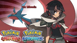 Pokémon Omega Ruby amp Alpha Sapphire  Zinnia Battle Music HQ [upl. by Ahsimat47]