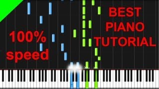 Beethoven  Fur Elise piano tutorial [upl. by Ollie885]