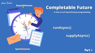 Java 8 CompletableFuture Tutorial with Examples  runAsync amp supplyAsync  JavaTechie  Part 1 [upl. by Pincince]