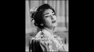 Maria Callas Operatic Vocal Range in 15 minutes [upl. by Summers]