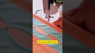 Sew Fabric Fast 1Minute DIY Tutorial shorts upcyclingfashion diy upcycleclothing [upl. by Danzig]