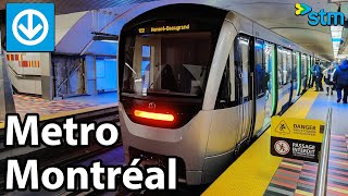 Scenes from the Montreal Metro Métro de Montréal [upl. by Sochor]