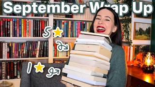 15 Book Reviews  September Wrap Up 2024 [upl. by Yrogerg]