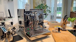 My relaxing routine with ECM Technika V Profi PID  Coffee time  Latte Art [upl. by Imrots]